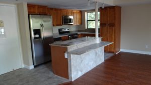 Apartment kitchen remodel in Lakeland Florida